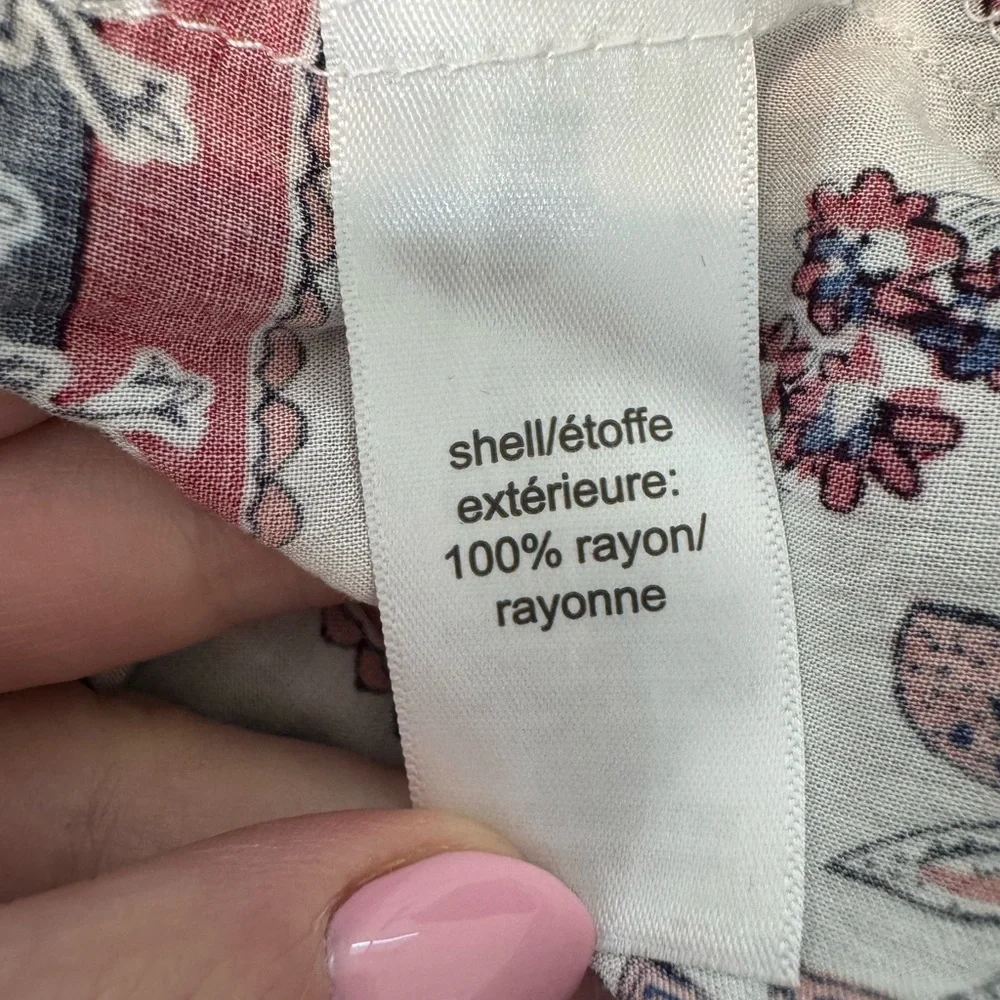 Maurices floral open front kimono - Picture 5 of 6